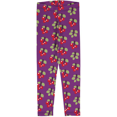 Maxomorra Arctic Berry leggings