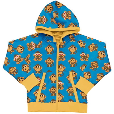 Maxomorra cardigan reversible Party Monkey