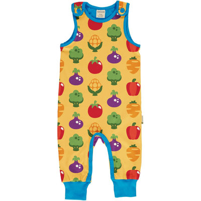 Maxomorra playsuit Picnic Veggies