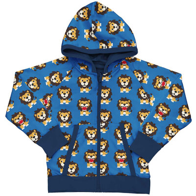 Maxomorra cardigan reversible Lion