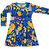 Duns Sweden dress Fall Flower blue