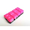 KoelzKidz Handmade Fidget Cube roze/zwart