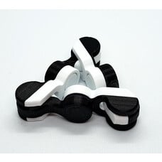 KoelzKidz3D Fidget Kaleidocycle black/white