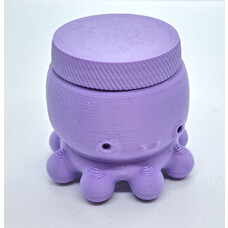 KoelzKidz Handmade (tanden) opbergdoosje Octopus Purple