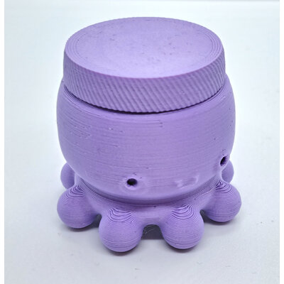 KoelzKidz Handmade (teeth) storage box Octopus Purple