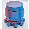 KoelzKidz Handmade (teeth) storage box Octopus blue/red