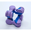 KoelzKidz 3D Fidget Kaleidocycle purple/blauw