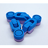 KoelzKidz3D Fidget Kaleidocycle purple/blauw