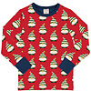 Maxomorra shirt ls Swedish Santa