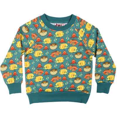 DYR sweater Coral Reef dark duck