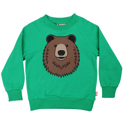 DYR sweater Brun Bjoern green