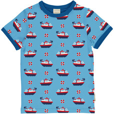 Maxomorra shirt ss Fireboat