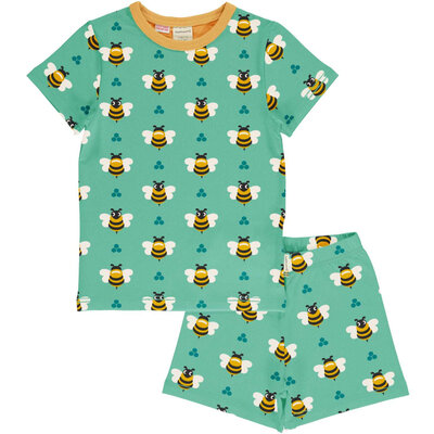 Maxomorra pajama set ss Bee