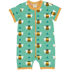 Maxomorra romper suit ss Bee