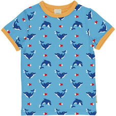 Maxomorra shirt ss Dolphin