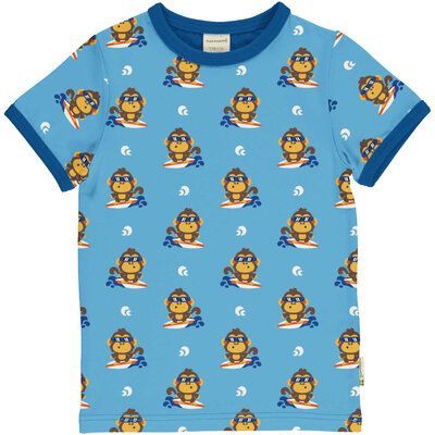 Maxomorra shirt ss Monkey