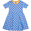 Duns Sweden dress Clover blue