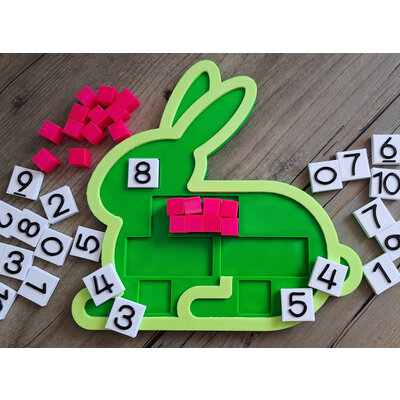 KoelzKidz3D Konijn Splitsmodel (rekenen)