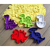 KoelzKidz3D Dino filling molds / sand molds (5 pieces)