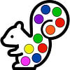 KoelzKidz3D Eekhoorn met fiches
