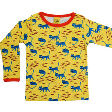 Duns Sweden shirt ls Cats lemon