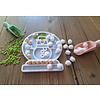 KoelzKidz3D Filling shape Christmas snowglobe Snowman