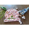 KoelzKidz3D Filling shape Christmas snowglobe House