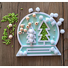 KoelzKidz Handmade Filling shape Christmas snowglobe Christmas tree