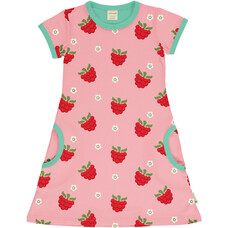 Maxomorra dress Raspberry