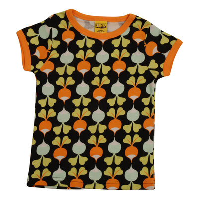 Duns Sweden shirt ss Big Radish black
