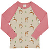 Maxomorra shirt ls raglan Fawn
