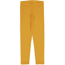 Maxomorra leggings sweat Mustard
