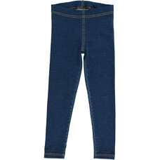 Maxomorra Indigo Wash leggings