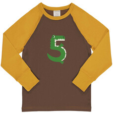 Maxomorra shirt ls raglan Number 5