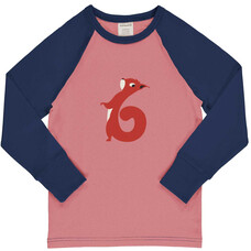 Maxomorra shirt ls raglan Number 6