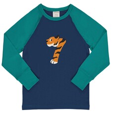 Maxomorra shirt ls raglan Number 7
