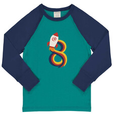 Maxomorra shirt ls raglan Number 8