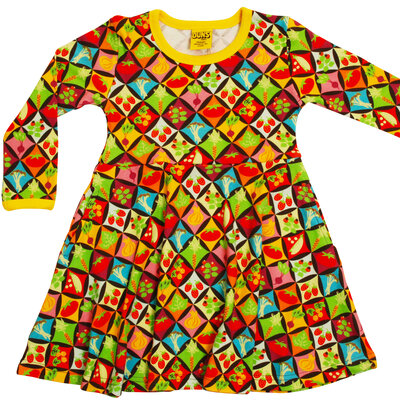 Duns Sweden jurk Harlequin Veggies