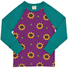 Maxomorra shirt ls raglan Sunflower