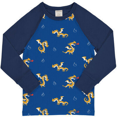 Maxomorra shirt ls raglan Dragon