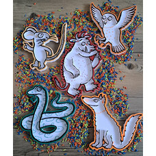 KoelzKidz Handmade 5 large Gruffalo filling shapes