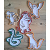 KoelzKidz Handmade 5 large Gruffalo filling shapes