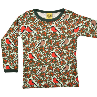 Duns Sweden shirt ls Bullfinch honeydew blue