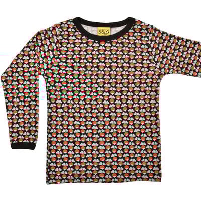Duns Sweden shirt ls Mini Radish black