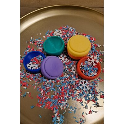 KoelzKidz 3D 6 mini stap / stapel stenen bakjes