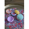 KoelzKidz Handmade 6 mini stap / stapel stenen bakjes pastel