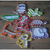 KoelzKidz3D 8 Little Monkey filling shapes