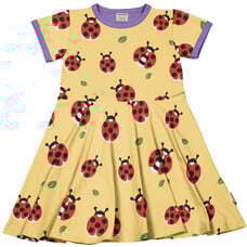 Maxomorra Ladybug circle dress