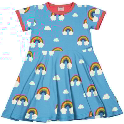 Maxomorra dress circle Rainbow