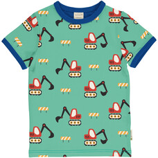 Maxomorra shirt ss Excavator